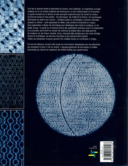 French edition of Stitched Shibori by Jane Callender